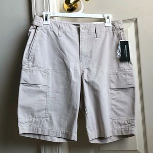 Kenneth Cole Khaki Cargo Shorts